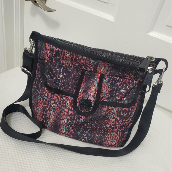Kipling Girlz Gidget Colorful Print Medium Crossbody/Shoulder Bag, lightweight - Picture 1 of 13
